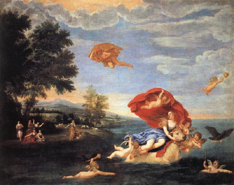 Albani Francesco The Rape of Europa oil painting image